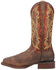 Image #3 - Dan Post Men's Bullhead Crackle Western Performance Boots - Broad Square Toe, Rust Copper, hi-res