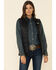Image #1 - Powder River Outfitters Women's Black Concealed Carry Logo Vest, , hi-res