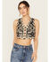 Image #2 - Free People Women's Marigold Vest , Black/white, hi-res