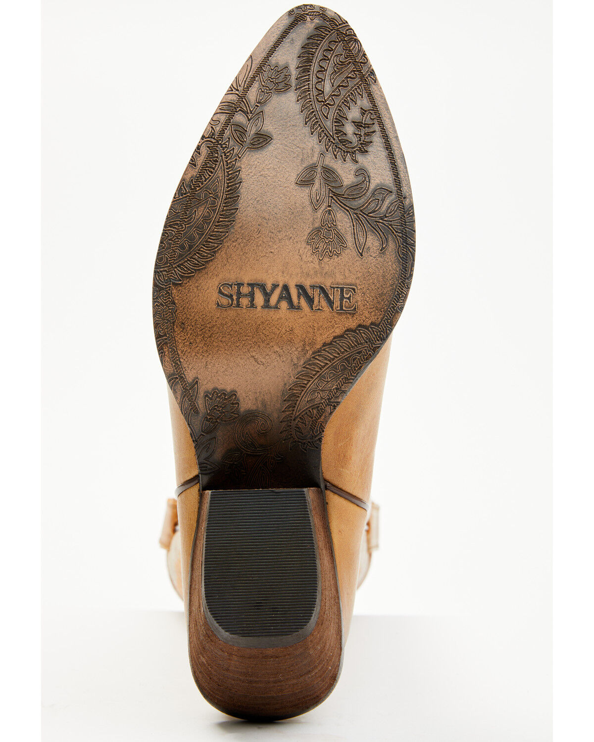 Image #7 - Shyanne Women's Dolly Western Boots - Round Toe, Tan, hi-res
