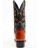 Image #5 - Dan Post Men's Eel Exotic Western Boots - Square Toe , Brown, hi-res