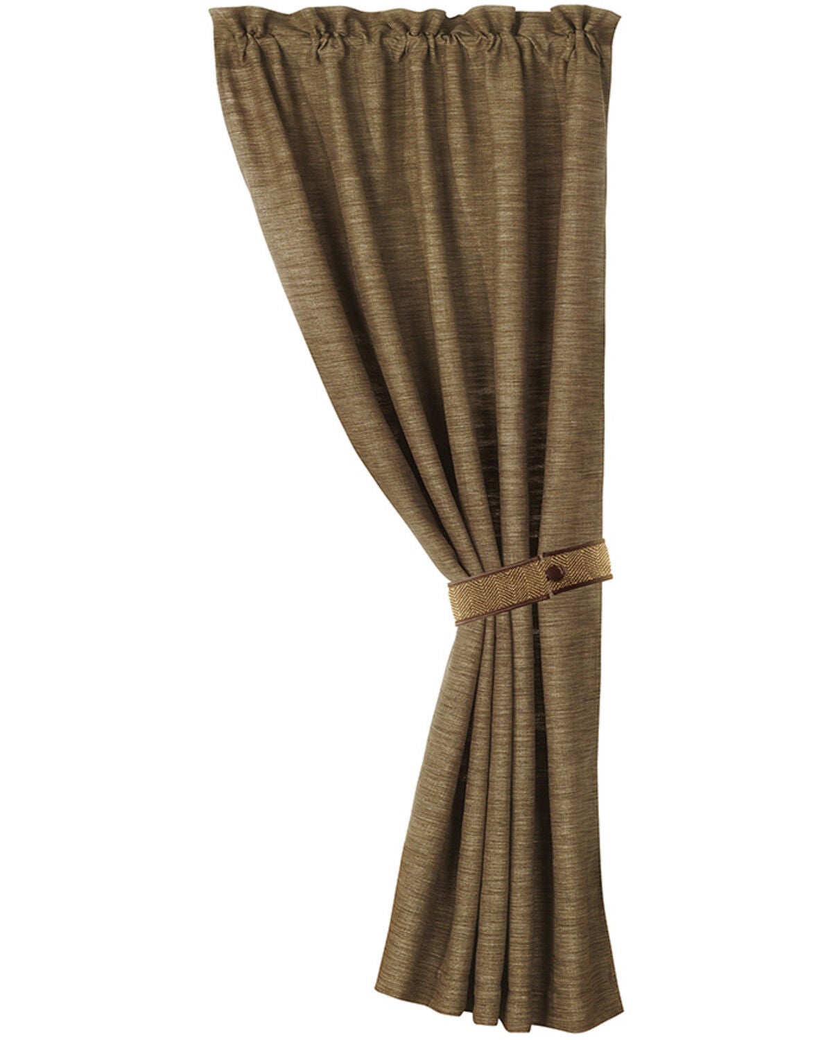 Highland Lodge Taupe Single Panel Curtain - Thumbnail 5