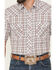 Image #3 - Roper Men's Plaid Print Short Sleeve Snap Stretch Western Shirt, White, hi-res