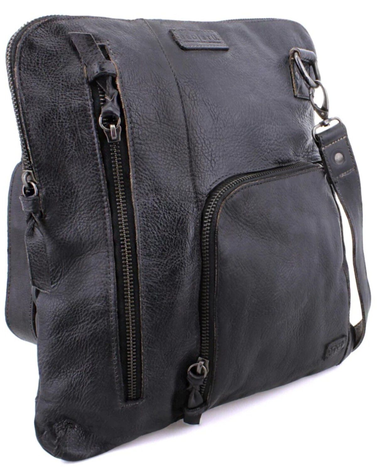 Image #2 - Bed Stu Women's Aiken Crossbody Bag, Black, hi-res
