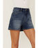 Image #2 - Rock & Roll Denim Women's Dark Wash High Rise Star Denim Shorts, , hi-res