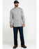 Image #6 - Hawx Men's FR Pocket Long Sleeve Work T-Shirt - Tall, Silver, hi-res