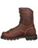 Image #3 - Georgia Boot Men's Amp LT Waterproof Low Heel Work Boots - Composite Toe, Brown, hi-res