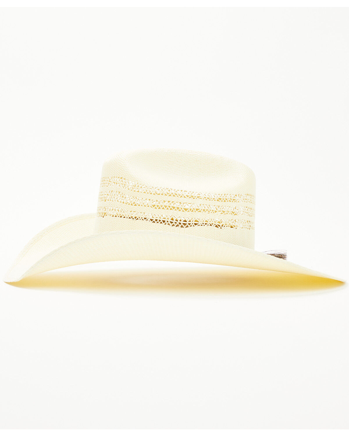 Image #3 - Justin 20X Roughstock Straw Cowboy Hat, Natural, hi-res