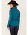 RANK 45 Women's Walla Striped Logo Softshell Jacket, Royal Blue, hi-res