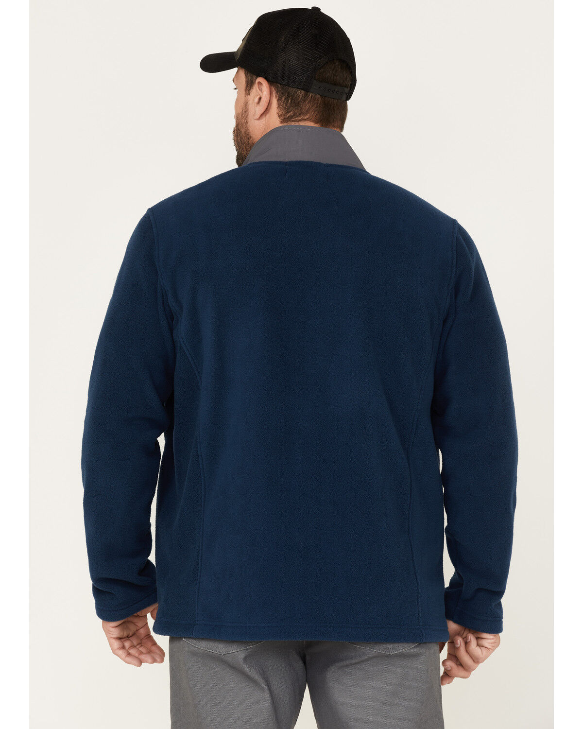 Image #4 - Brothers and Sons Men's Polar Fleece Zip Jacket, Blue, hi-res