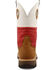 Image #5 - Twisted X Men's Texas Flag Western Work Boots - Nano Composite Toe, Lt Brown, hi-res