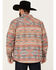 Image #4 - Cody James Men's Spokane Southwestern Print Sherpa Shacket , , hi-res