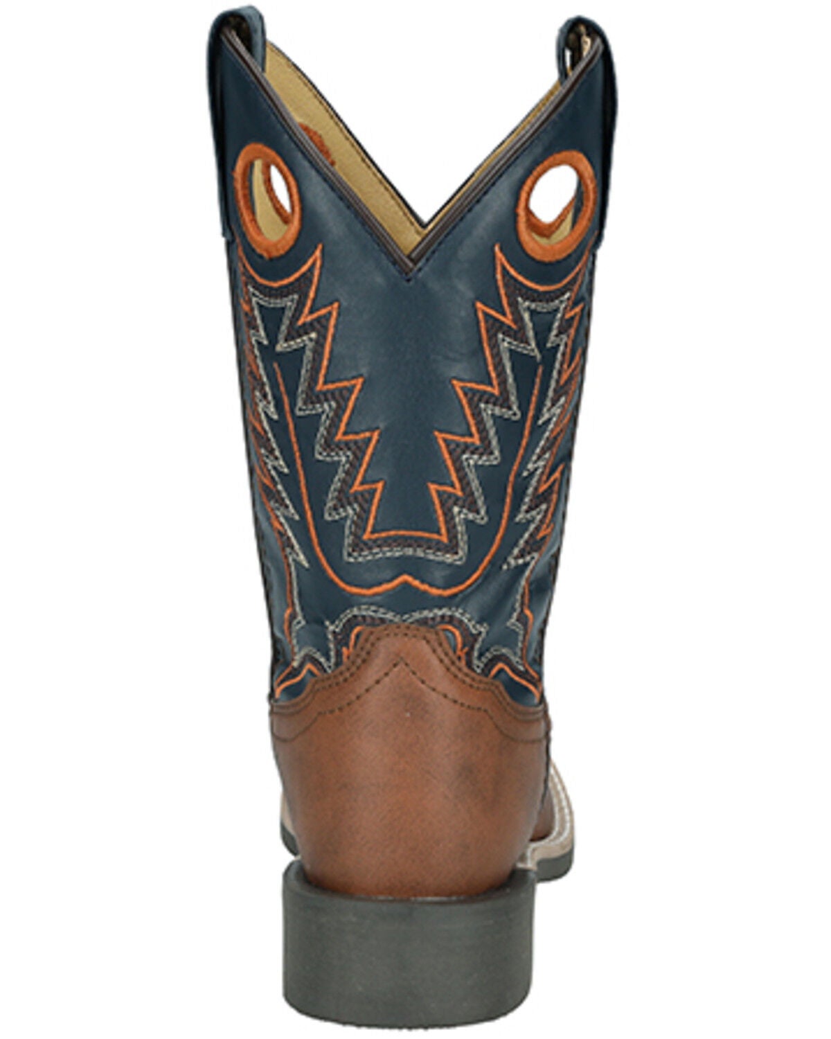 Image #5 - Smoky Mountain Little Boys' El Paso Western Boots - Broad Square Toe, Brown, hi-res