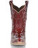 Image #3 - Circle G Women's Studded Ankle Boots - Snip Toe, Red, hi-res