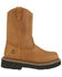 Georgia Boot Boys' Wellington Boots - Round Toe, Brown, hi-res