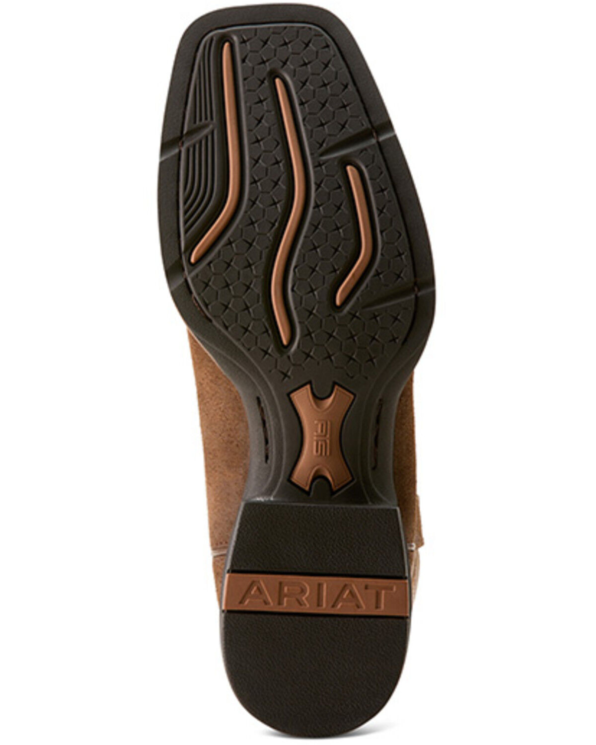 Image #5 - Ariat Men's Sport Rider Western Boots - Broad Square Toe, Brown, hi-res