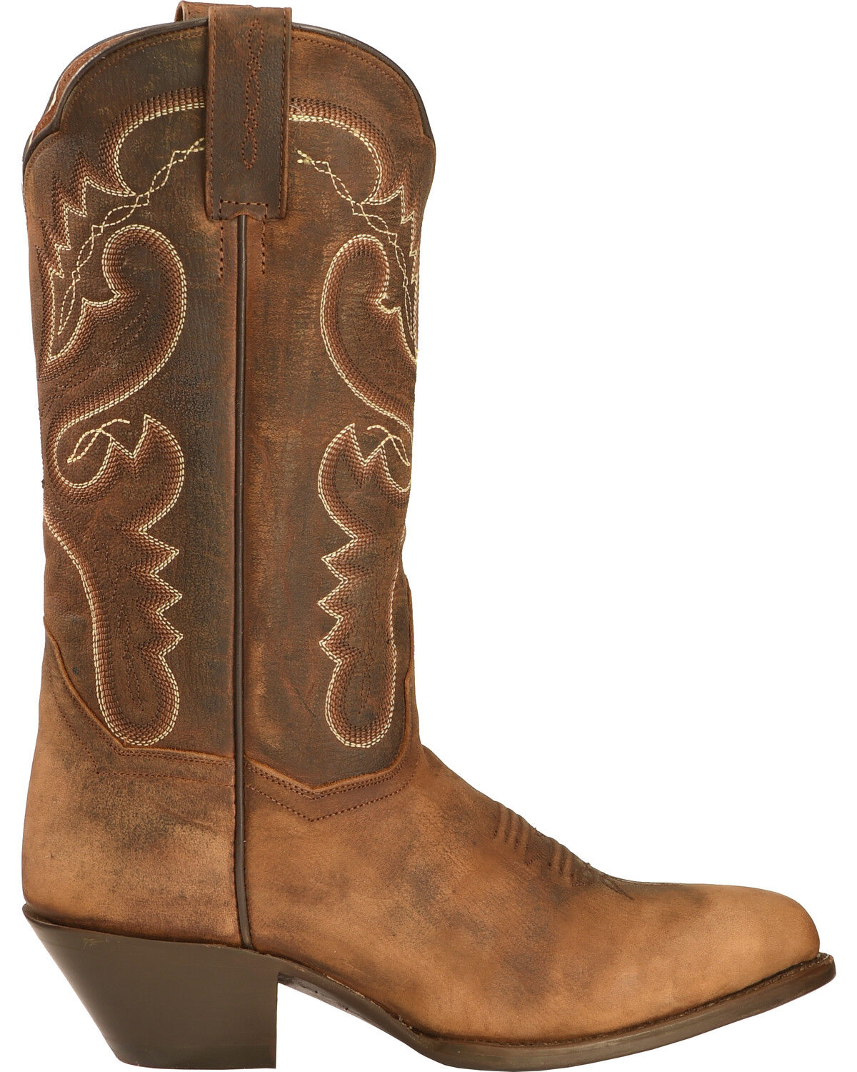 Image #8 - Dan Post Women's Marla Western Boots - Round Toe, Bay Apache, hi-res