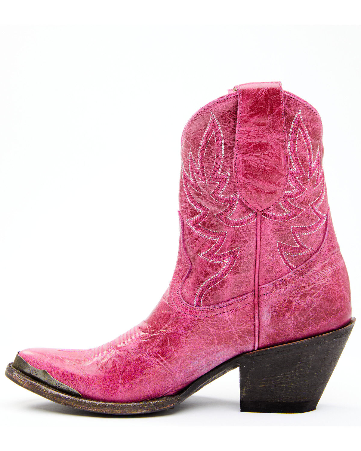 Image #4 - Idyllwind Women's Wheels Western Booties - Medium Toe, Magenta, hi-res