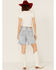 Image #3 - Show Me Your Mumu Women's Brentwood Distressed Denim Jean Shorts, , hi-res