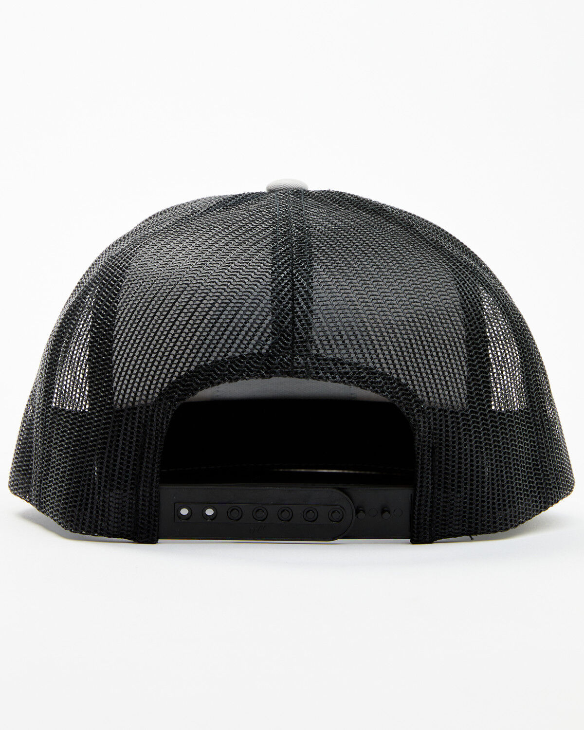 Image #3 - Lazy J Ranch Wear Men's Arrowhead Trucker Cap, Black/grey, hi-res
