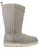 Image #1 - Superlamb Women's Argali Suede Leather Pull On Casual Boots - Round Toe , Grey, hi-res