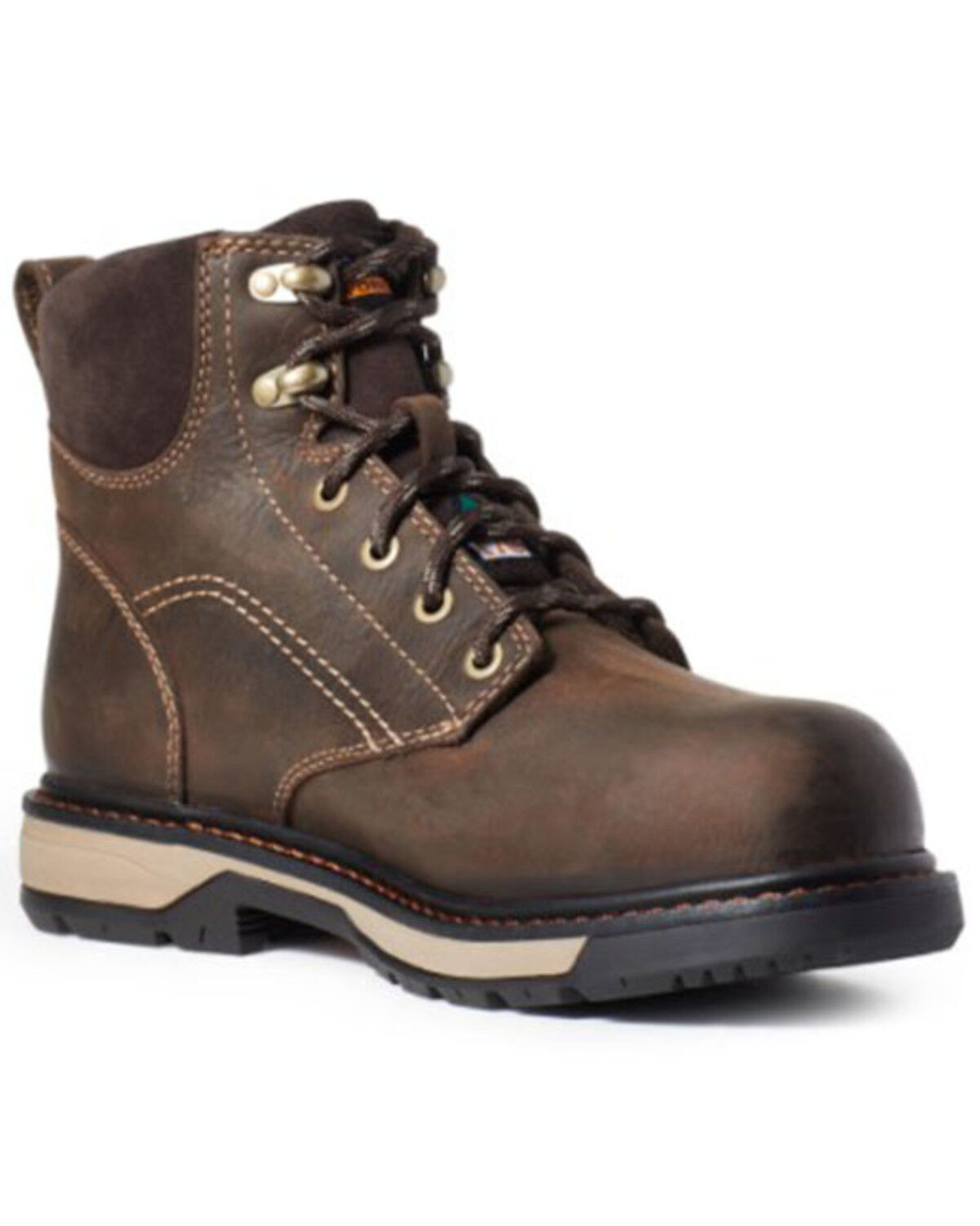 Image #1 - Ariat Women's Riveter Waterproof Work Boots - Composite Toe, , hi-res