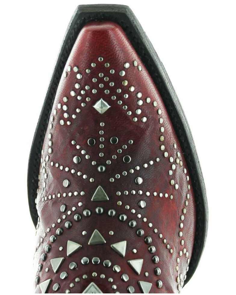 Old Gringo Women's Alyssa Western Boots - Snip Toe, Red, hi-res