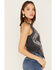 Image #2 - Rock & Roll Denim Women's Bandana Print Tank Top, Black, hi-res