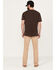 Image #3 - Cody James Men's Jackson Slim Straight Stretch Denim Jeans, Tan, hi-res