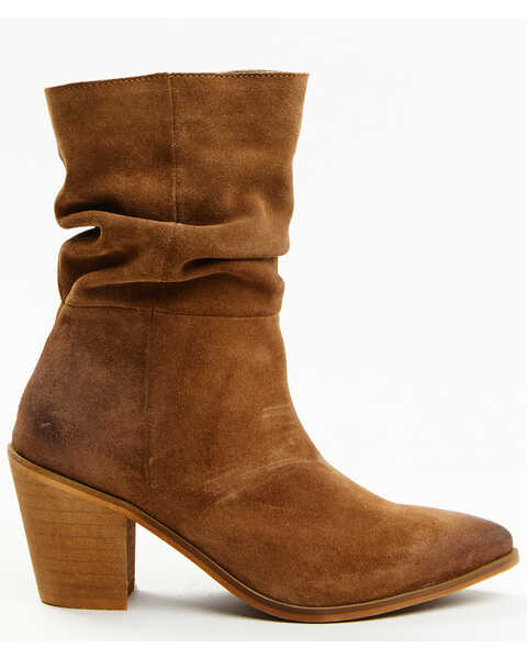 Image #2 - Cleo + Wolf Women's Dani Western Boots - Pointed Toe, Cognac, hi-res