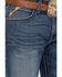 Image #2 - Ariat Men's M4 Marshall Walden Medium Wash Stretch Realxed Straight Jeans , Blue, hi-res