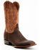 Image #1 - Lucchese Men's Gordon Western Boots - Broad Square Toe, Chocolate, hi-res