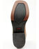 Image #7 - Laredo Women's Flower Inlay Western Performance Boots - Broad Square Toe, Tan, hi-res