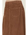 Image #4 - Free People Women's Come As You Are Corduroy Maxi Skirt , Chocolate, hi-res