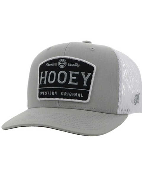 Hooey Men's Trip Baseball Cap, Grey, hi-res