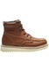 Image #2 - Wolverine Men's 6" Lace-Up Wedge Work Boots - Round Toe, Brown, hi-res