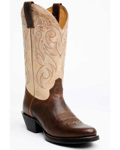 Image #1 - Shyanne Women's All Day Long Western Boots - Round Toe, Brown, hi-res
