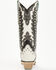 Image #5 - Corral Women's Inlay And Embroidered Western Boots - Snip Toe, White, hi-res