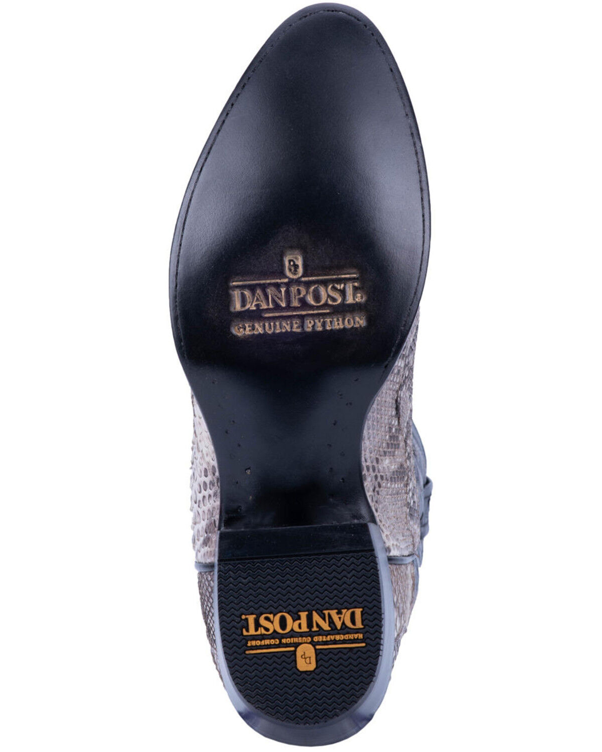 Image #7 - Dan Post Men's Manning Western Boots - Round Toe, Python, hi-res