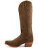 Image #3 - Black Star Women's Addison Suede Tall Western Boots - Snip Toe, Brown, hi-res