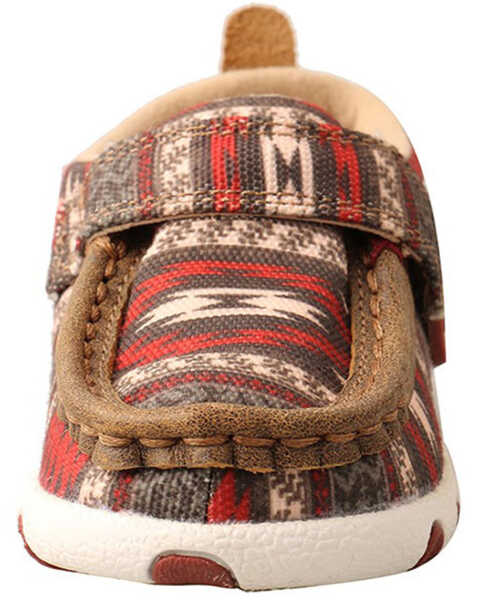 Image #5 - Hooey by Twisted X Infant Southwestern Print Lopers, Red, hi-res