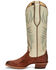 Image #3 - Justin Women's Clara Underslung Suede Western Boots - Square Toe , Brown, hi-res
