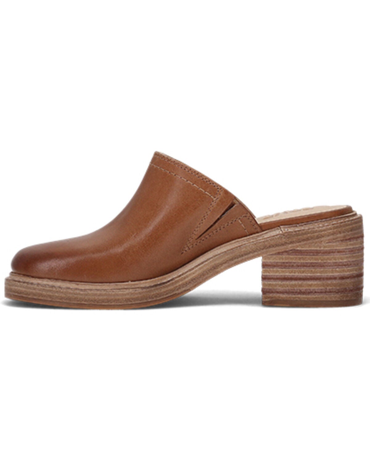 Image #3 - Frye Women's Kate Mules, Brown, hi-res
