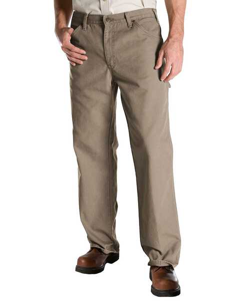 Dickies Duck Twill Work Jeans, Sand, hi-res