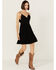 Image #1 - Shyanne Women's Lace Bustier Mini Dress, Black, hi-res