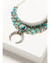 Image #1 - Shyanne Women's Bisbee Falls Beaded Multi-Strand Squash Blossom Necklace, Silver, hi-res