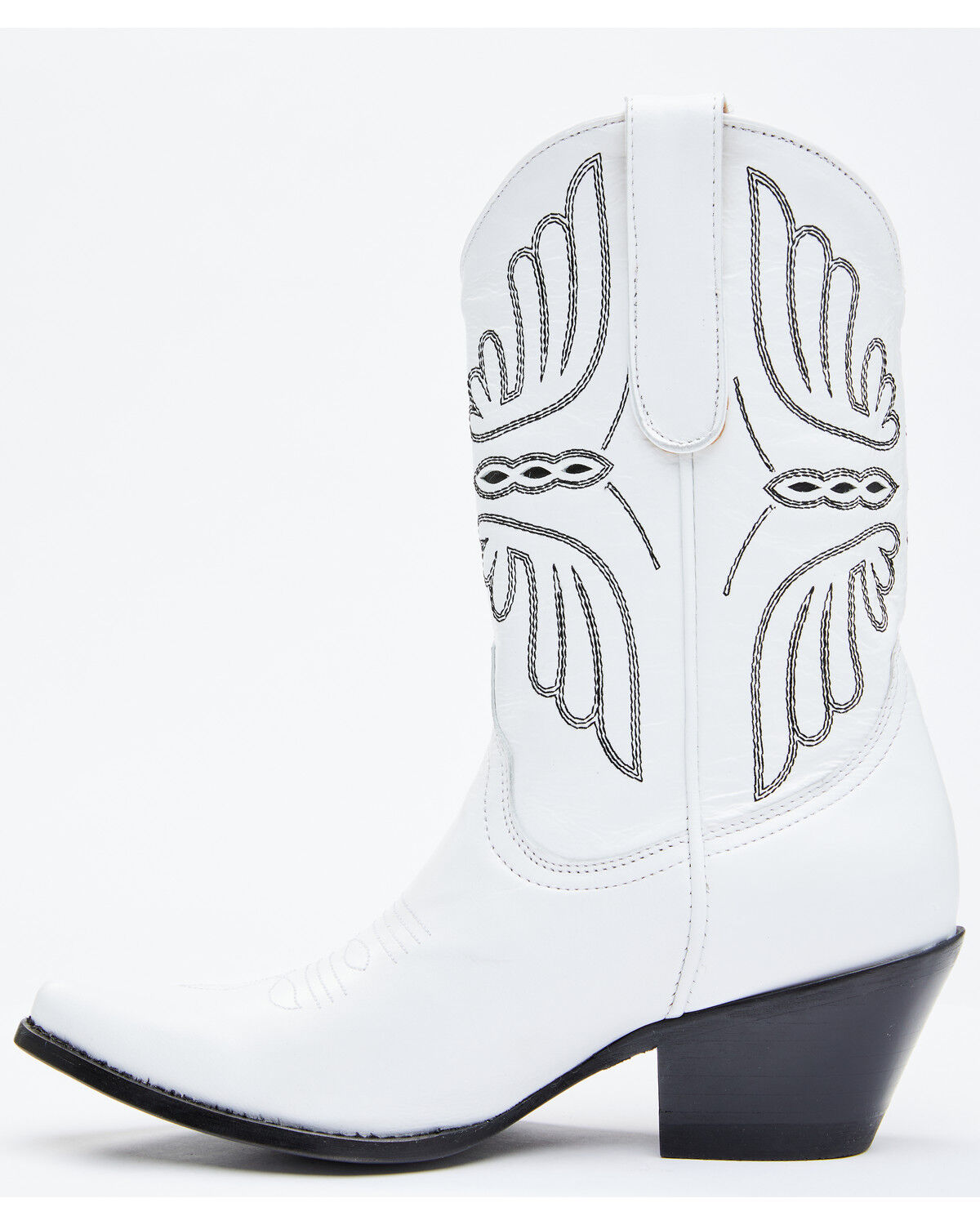 Image #4 - Idyllwind Women's Ace Western Boots - Round Toe, White, hi-res