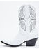 Image #4 - Idyllwind Women's Ace Western Boots - Round Toe, White, hi-res