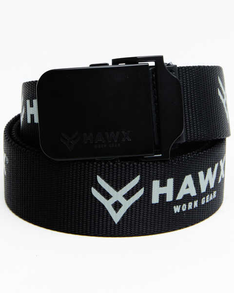 Hawx Men's Web Belt, Black, hi-res