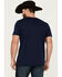 Image #4 - Cody James Men's Liberty Death Short Sleeve Graphic T-Shirt, Navy, hi-res
